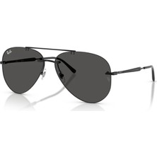 Ray-Ban RB3791 002/87 59-14 Unisex Çerçevesiz Aviator Güneş Gözlüğü