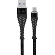 Akıllı Bayi Konfulon S61 Micro USB Kablo 1.2m 2.1A - Siyah Aby