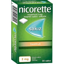 Nıcoorette Freshfruit 2 Mg Meyveli Sakız 30 Adet 2 Li