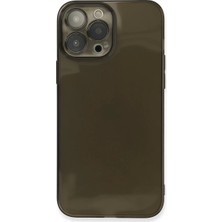 Akıllı Bayi Apple iPhone 13 Pro Kılıf Fly Lens Silikon - Siyah Aby