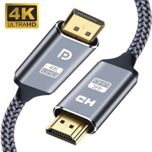 TKÇ 4K Dp To HDMI Kablo 1.8 M ZR842