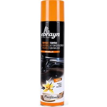 Eva Motors Universal Araç Içi Torpido ve Tüm Araç Içi Plastikler Için Parlatıcı Sprey - Parfümlü Vanilya 300 ml