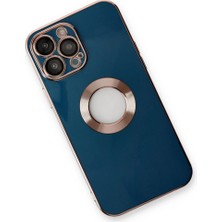 TKÇ Apple Iphone 14 Pro Max Kılıf Store Silikon - Mavi