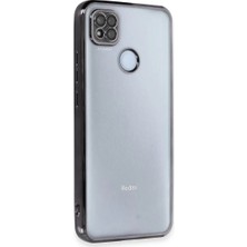 Zenviaa Xiaomi Redmi 9c Kılıf Razer Lensli Silikon - Siyah ZENVIAA365423