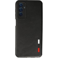 TKÇ Samsung Galaxy M13 Kılıf Loop Deri Silikon - Siyah
