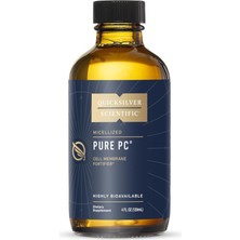 Quicksilver Scientific Micellized Pure Pc, 4oz / 120ML Phosphatidylcholine Liquid Supplement To Support Cellular And Liver Health, Lecithin, Cell Membrane Support, Brain Health