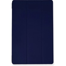 TKÇ Samsung Galaxy X200 Tab A8 10.5 Kılıf Tablet Smart Kılıf - Lacivert
