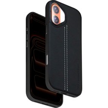 HDD Apple ile Uyumlu iPhone 17 HBC-467 Chlorite Magneticsave Kapak - Siyah