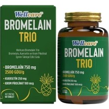 Wellcare Bromelain Trıo 60 Tablet