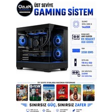 Özlen X74 İ5 14600K RX 9060 XT 8GB 32GB DDR5 RAM 1TB M.2 SSD Üst Seviye Oyuncu Bilgisayarı