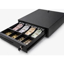 Nexpay Lb 335 Anahtarlı Metal Para Çekmecesi 335 x 368 x 80 mm Dayanıklı Çelik Yapı