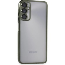 TKÇ Samsung Galaxy A05S Kılıf Razer Lensli Silikon - Yeşil
