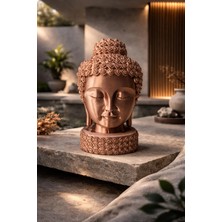 Hanori Collection Zen Biblo | Meditatif Buddha Dekoratif Heykel | 3D Baskı Üretim - Flow Serisi
