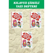 1.sınıf Kılavuz Çizgili Yazı Defteri Küçük Boy - 3 Adet