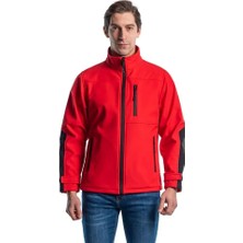Ayışığı Softshell Mont | Su Itici, Polar Astarlı, Rüzgar Dayanımlı, Fermuarlı Cepli Kışlık Softshell Ceket