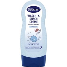 Bübchen Doğumdan Itibaren Yıkama ve Duş Kremi Badem Yağı ve 1/3 Bebek Losyonu Içerir 230ML