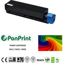 PanPrint Oki MB471DNW Siyah Muadil Toner