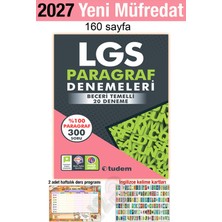 Tudem 8. Sınıf 2027 Lgs Paragraf Denemeleri