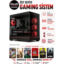 Özlen X79 RYZEN 5 7500X3D RX 9060 XT 8GB 16GB DDR5 RAM 1TB M.2 SSD Üst Seviye Oyuncu Bilgisayarı