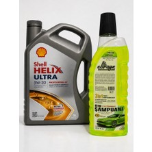 Shell Helix Ultra Pro Af 5W-30 7 Litre + Oto Şampuan 1000 ml
