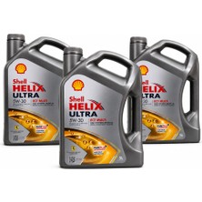 Shell Helix Ultra 5W-30 Ect Multi 3 x 5 Litre