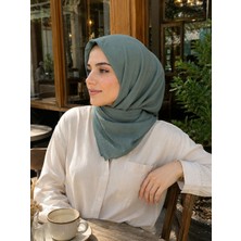 Bambu Kraş Eşarp - Yeşil
