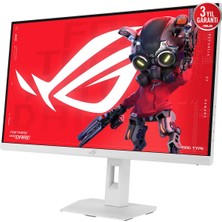 Asus Rog Strıx XG27ACMES-W 27 Gamıng Beyaz Fast IPS 2k Freesync ve G-Sync Uyumlu 2560X1440 0.3ms 255Hz Monitör