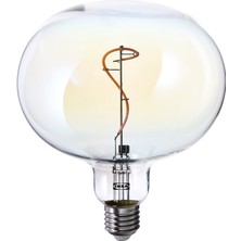 IKEA Modern Siyah LED Ampul - Şık Ev Ofis Dekoratif Aydınlatma - Modern Tasarım