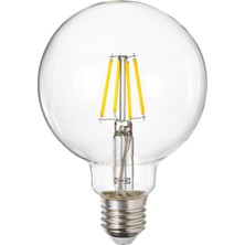 IKEA Modern Siyah LED Ampul - Şık Ev Ofis Dekoratif Aydınlatma - Modern Tasarım