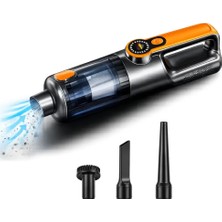Sanal Ticaretiniz POWER-126 Plus Yeni Nesil Güçlü 22.000PA Araç Içi Süpürge 4in1