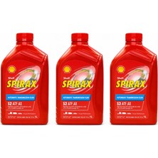 Shell Spirax S2 Ax Atf 3 x 1 Litre