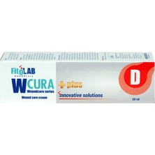 FİTOLAB WCURA W Cura D+ Plus - Yara Bakım ve Cilt Onarıcı Krem - 50 Ml, 1 Paket