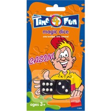 Hileli Zar Şaka ve Sihirbazlık Seti - Magic Dice Devamlı 6 Gelen Ağırlıklı Zar (2'li Paket)
