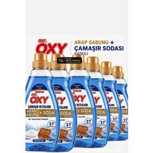 Mr.oxy Arap Sabunu Katkılı Çamaşır Deterjanı Beyazlar Için 6 Adet
