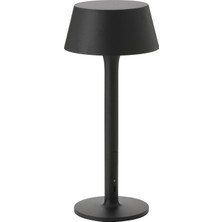 IKEA Modern Siyah Dekoratif Aydınlatma 29 cm - Şık Ev Ofis Dekoratif Aydınlatma - Modern Tasarım