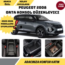 PSA Code Peugeot 2008 Organizer-Orta Konsol Düzenleyici