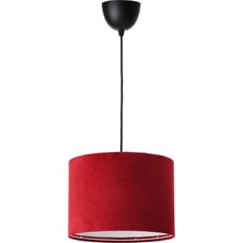 IKEA Modern Siyah Sarkıt Lamba 33 cm - Şık Ev Ofis Dekoratif Aydınlatma - Modern Tasarım