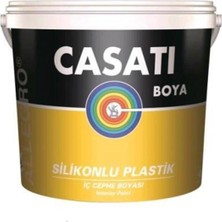 Casati 3,5kg Buz Gümüşü 7565 Allegro Silikonlu Plastik Iç Cephe Boyası (A)