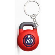 Ayahun Kırmızı Kettlebell Anahtarlık