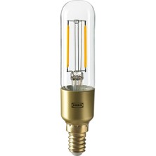 IKEA Modern Siyah LED Ampul - Şık Ev Ofis Dekoratif Aydınlatma - Modern Tasarım