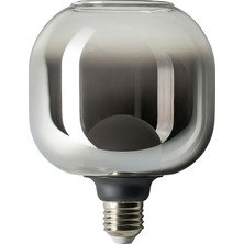 IKEA Modern Gri LED Ampul - Şık Ev Ofis Dekoratif Aydınlatma - Modern Tasarım