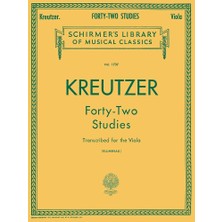 Schirmer Kreutzer 42 Studies Vol. 1737