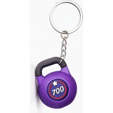 Ayahun Mor Kettlebell Anahtarlık