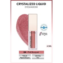 TeknoKapsül Kristal Işıltılı Likit Göz Farı - 04 Pink Bouquet