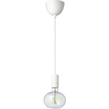 IKEA Modern Beyaz LED Ampul - Şık Ev Ofis Dekoratif Aydınlatma - Modern Tasarım