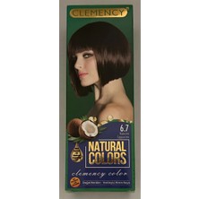 TeknoKapsül Natural Colours Saç Boyası Seti - 6.7 Kapuçino