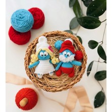 Design By Oykum Sağlıklı Oyuncak Şirine  ve Şirin Baba (2'li)