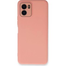 TeknoKapsül Newface Vivo Y15S Kılıf Lansman Glass Kapak - Pembe