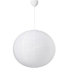 IKEA Modern Beyaz Sarkıt Lamba 70 cm - Şık Ev Ofis Dekoratif Aydınlatma - Modern Tasarım