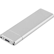 4357 M.2 Sata SSD Ngff To Type C USB 3.0 B-Key Mini Çevirici Adaptör Harici Harddisk Kutusu